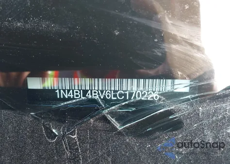 2020 Nissan Altima S Fwd z USA, uszkodzony, nr VIN 1N4BL4BV6LC170226